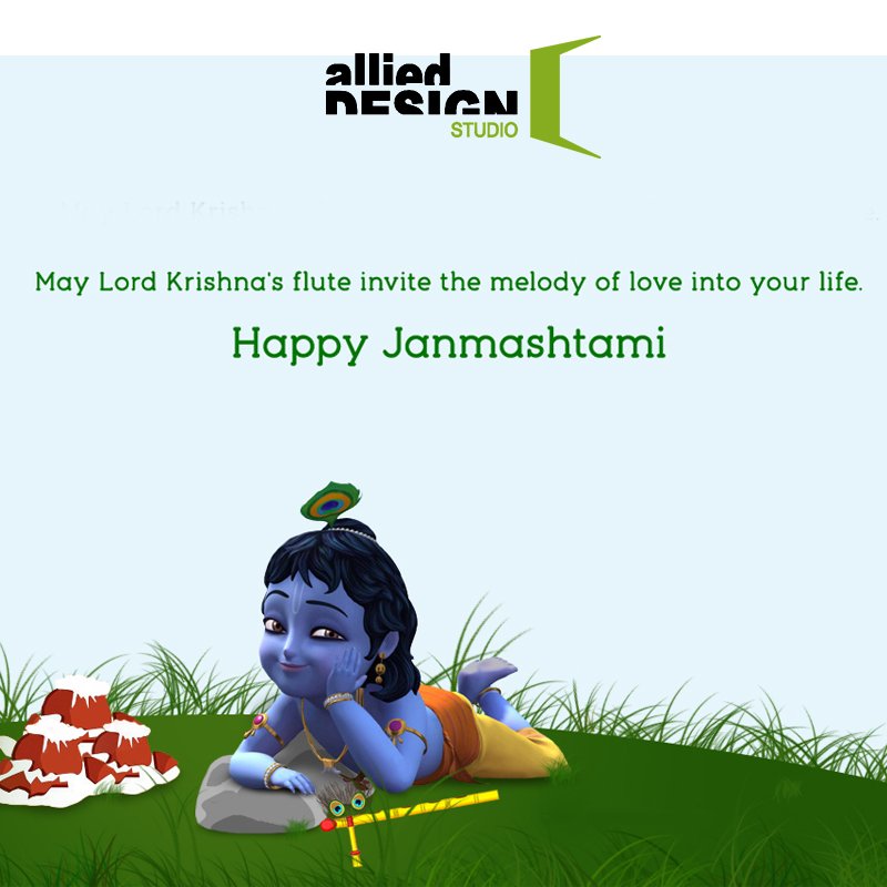 AlliedDesign's tweet image. #HappyJanmashtami #AlliedDesignStudio