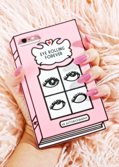 PhoneGlamour's tweet photo. Valfré Eye Rolling 3D iPhone Case https://t.co/WB7JsPPgao