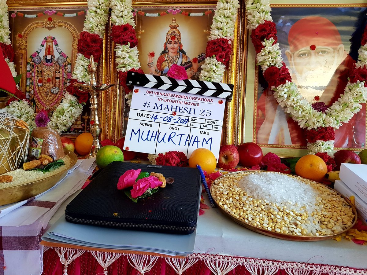 SSMusicTweets's tweet photo. The Prince @urstrulyMahesh 's #Mahesh25 #Mahesh25Begins today !! https://t.co/VsGwb1H89s