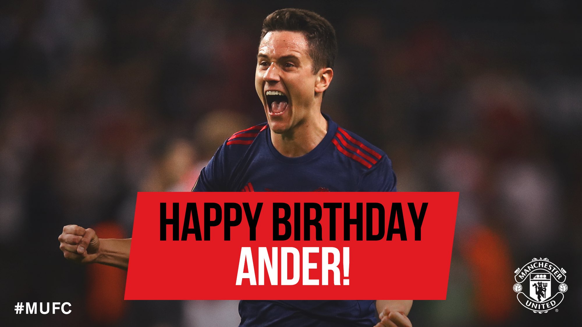 Happy 28th Birthday, Ander Herrera! 