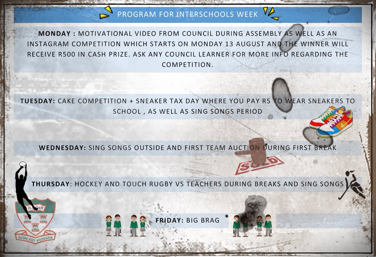 Interschools build-up program