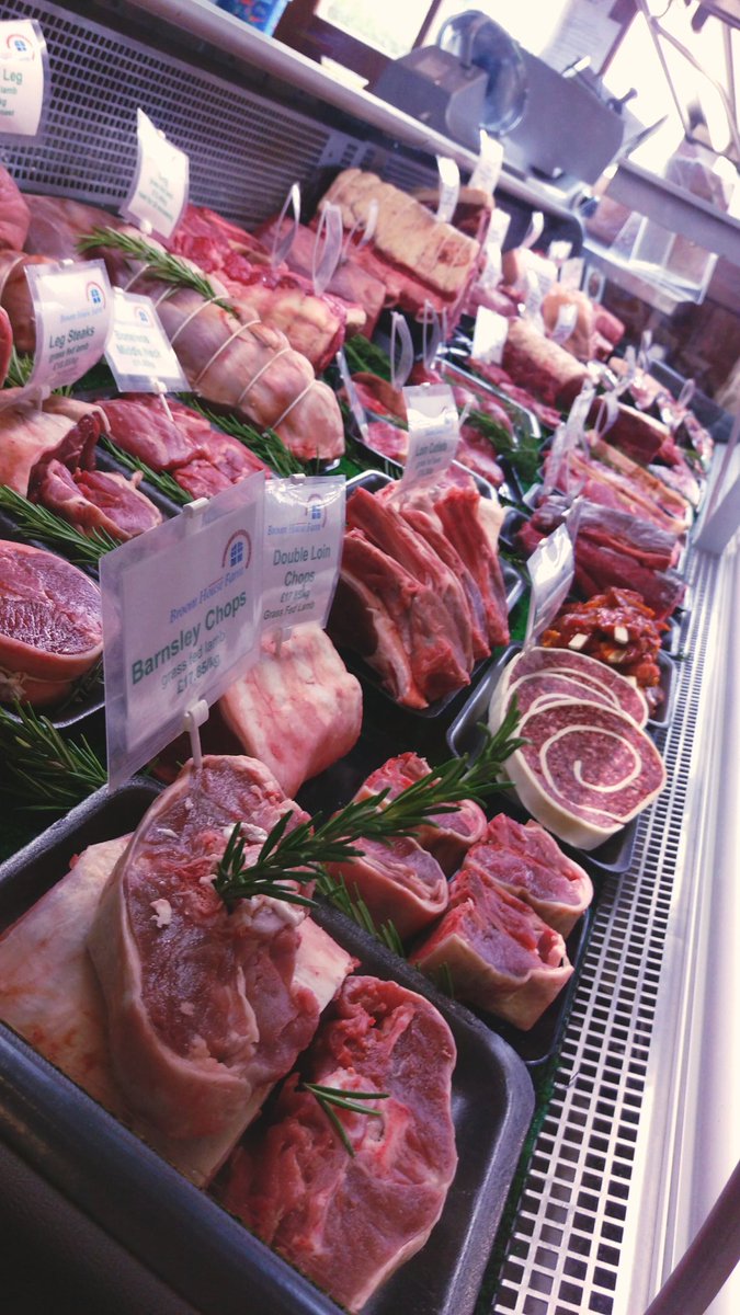 Don't let the #rain put you off visiting <a href="/broomhousefarm/">Broom House Farm</a> today - fantastic selection in the #butchers <a href="/FarmShopUK/">@FarmShopUK🐄</a> <a href="/enjoy_ne/">Dr Foodlove</a> <a href="/q_guildbutchers/">Q Guild of Butchers</a>