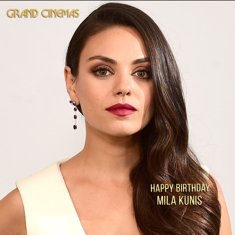 A very happy birthday, Mila Kunis! 