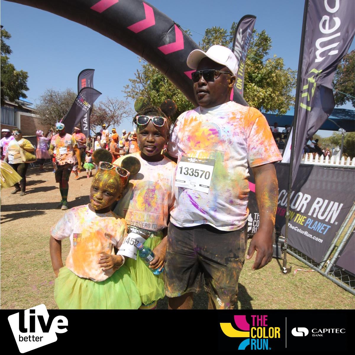 Polokwane Color Run #LiveBetter