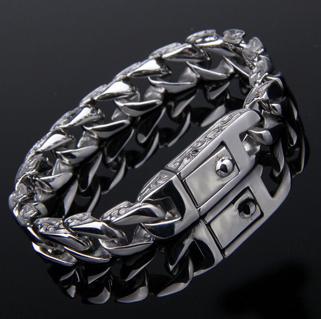 andysoar82's tweet image. Curb Cuban Chain #StainlessSteel Mens #Bracelet#Bangle,，10 12 14mm Width availabe