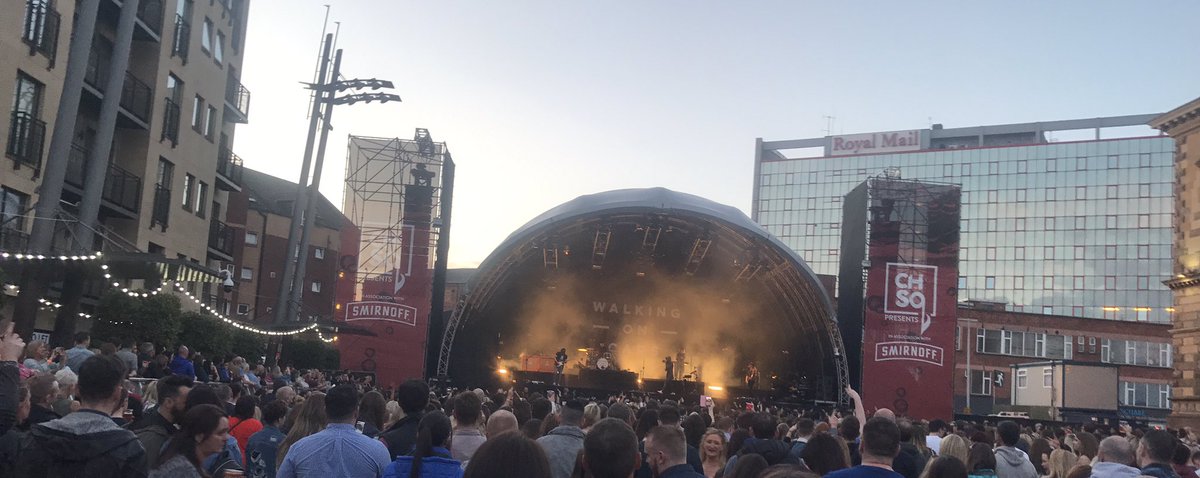 Thanks to <a href="/TennentsNI/">Tennent's Lager NI</a> for the tickets to see Walking On Cars at #CHSQ #Belfast this past weekend!!

Drank lots of Tennent's and had a ball!