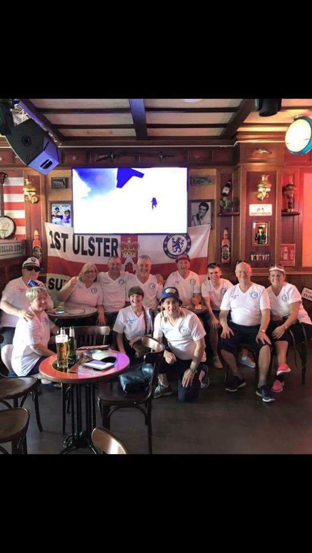 First Ulster Chelsea SC in their printed tees for a trip to Benidorm for there 25th anniversary 

#Chelsea #ontour #Benidorm #zalasports