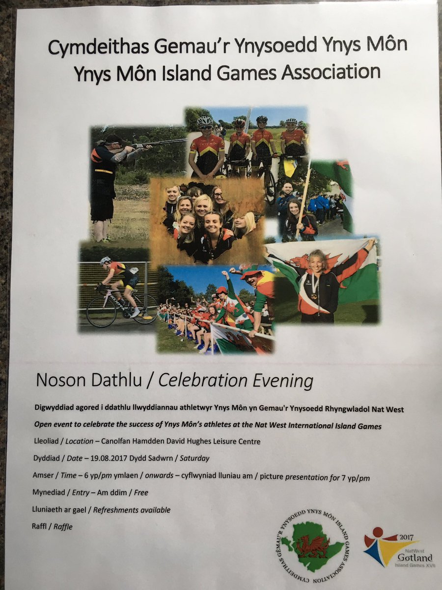 Ynys Môn Island Games Association tweet media