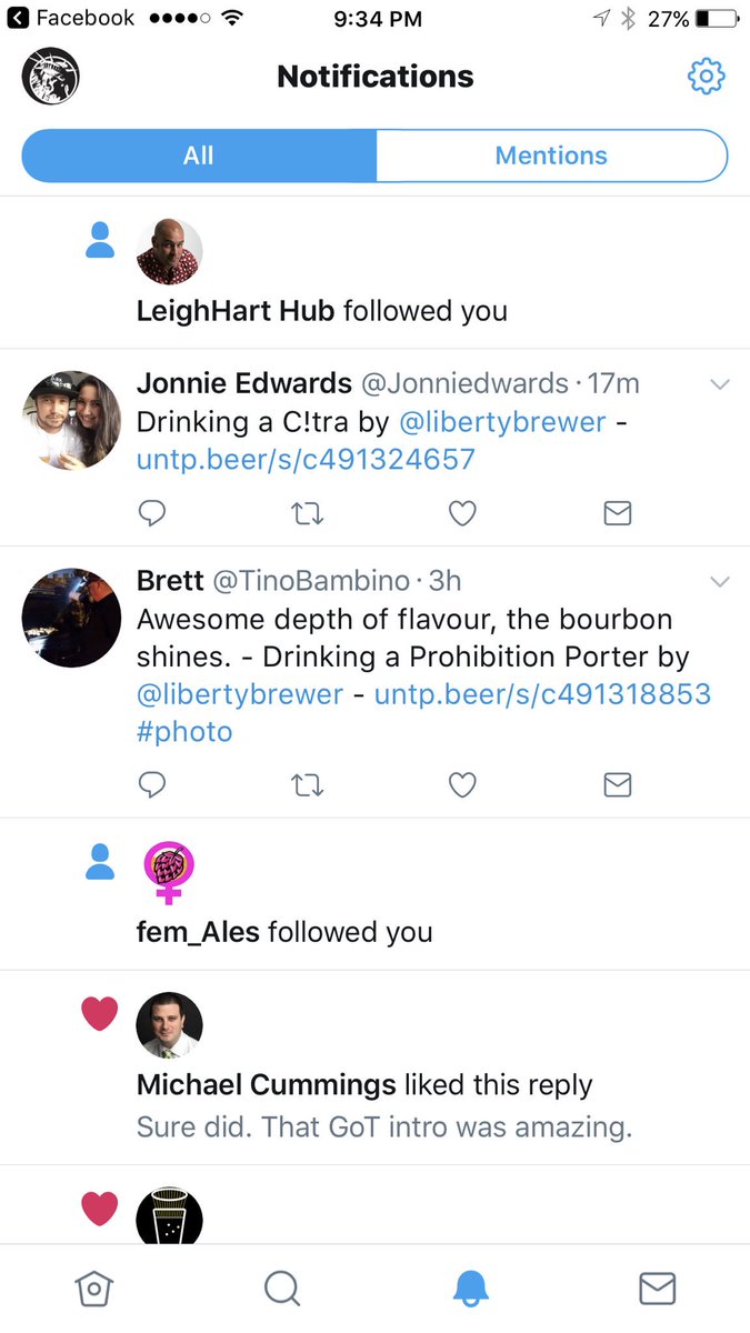 I have officially made it. @leighhart70 just followed me... wonder if he'll share the Wakachangi recipe with me!