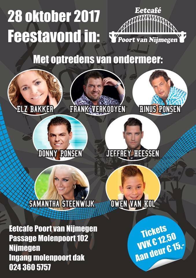 Ben jij er ook bij met <a href="/JeffreyHeesen/">Jeffrey Heesen</a> <a href="/Samantsteenwijk/">Samantha Steenwijk</a> <a href="/frankverkooyen/">Frank Verkooyen</a> <a href="/ElzBakker1/">Elz Bakker</a>  <a href="/geertharding/">Geert-Harding</a>   Eva