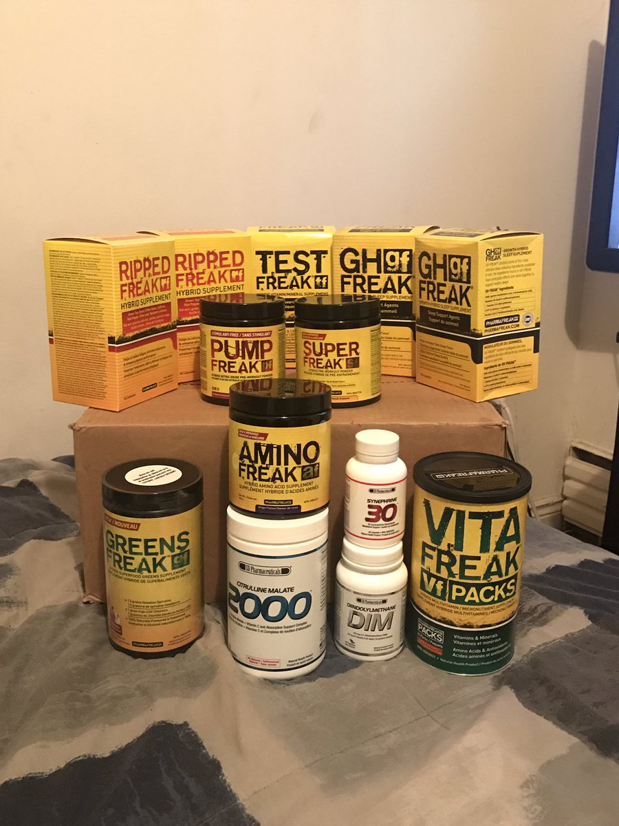 timothy_lltj's tweet photo. S/O to @pharmafreak for hooking me up with all these supplements bring my fitness to the next level 💪🏾😁#pharmafreak #rippedfreak #testfreak https://t.co/tTp5bvBv1D