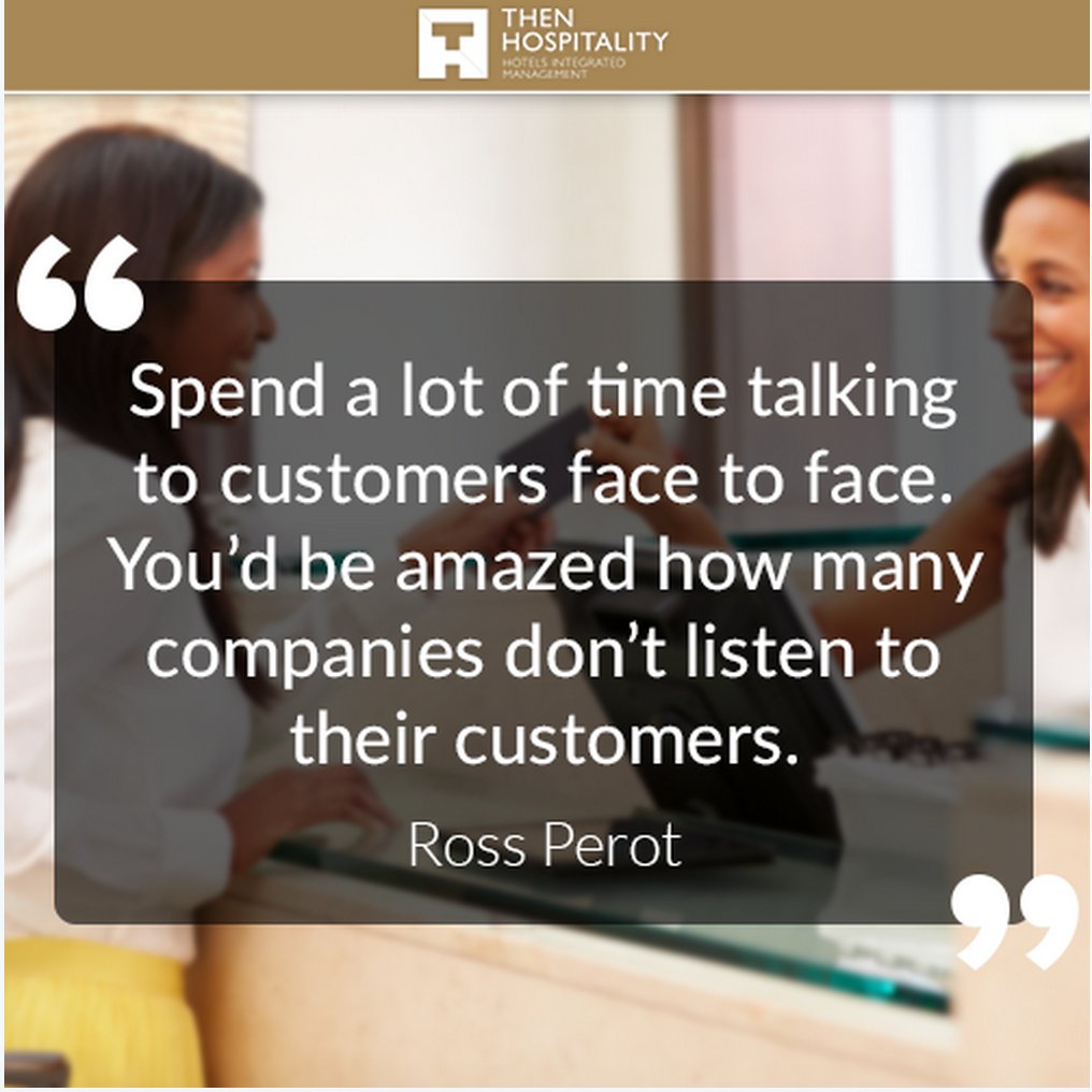 #CustomersFirst #GuestsFirst #Hospitality