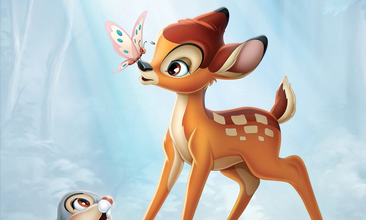 AniSource_EN's tweet photo. Happy 75th Anniversary to #Bambi, the 1942 animated gem by @DisneyAnimation! https://t.co/yBKixeODoZ