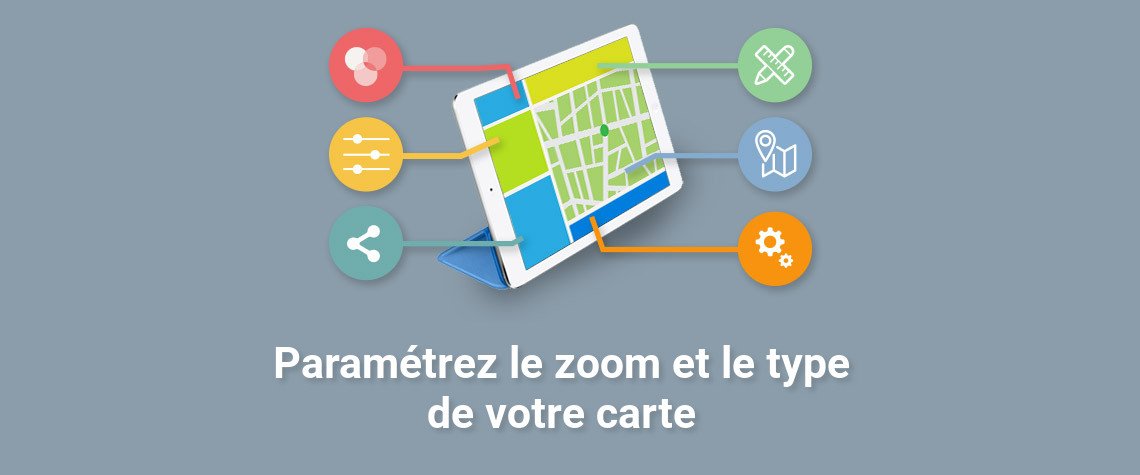 How to change the zoom control and the type of the map? bit.ly/2uBzaVV