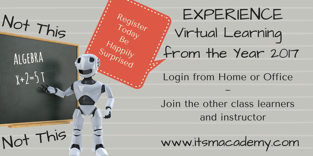 ITSMAcademy's tweet photo. Live Virtual Training: take a certification course from anywhere with an internet connection. #TheFutureIsNow https://t.co/2p9JzE1B7z https://t.co/0IyOa9afzE