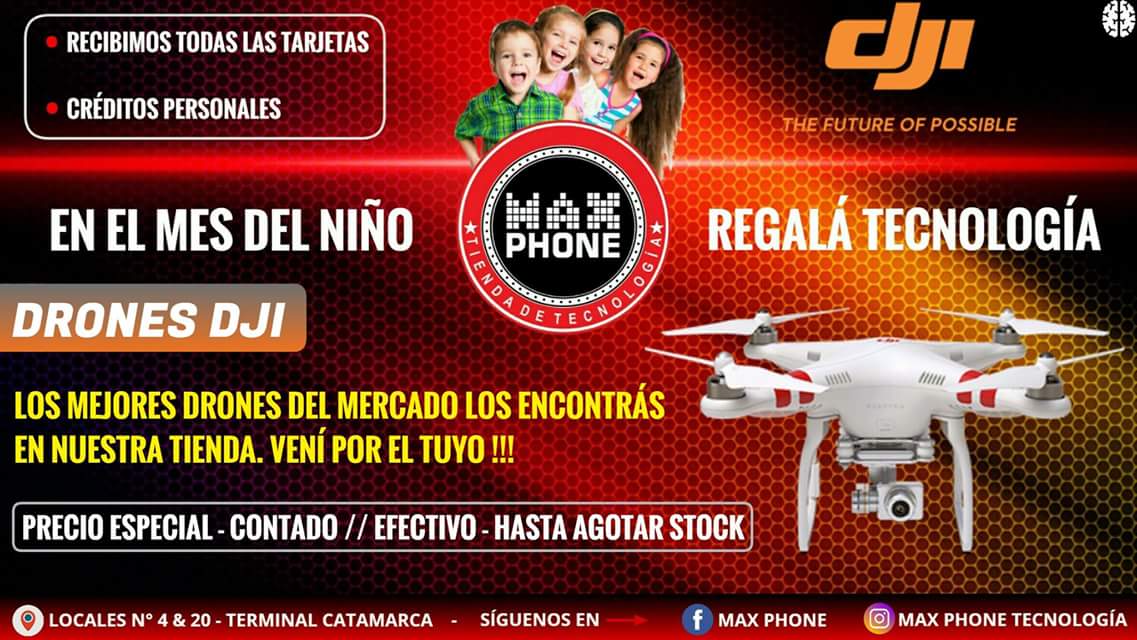 terminalcata's tweet photo. 👋 #MesDelNiño #MaxPhone durante todo el mes con súper ofertas en tecnología - Visitalos en nuestro centro comercial #Catamarca 🎉🎉🎉 https://t.co/X3j4KDmPYv