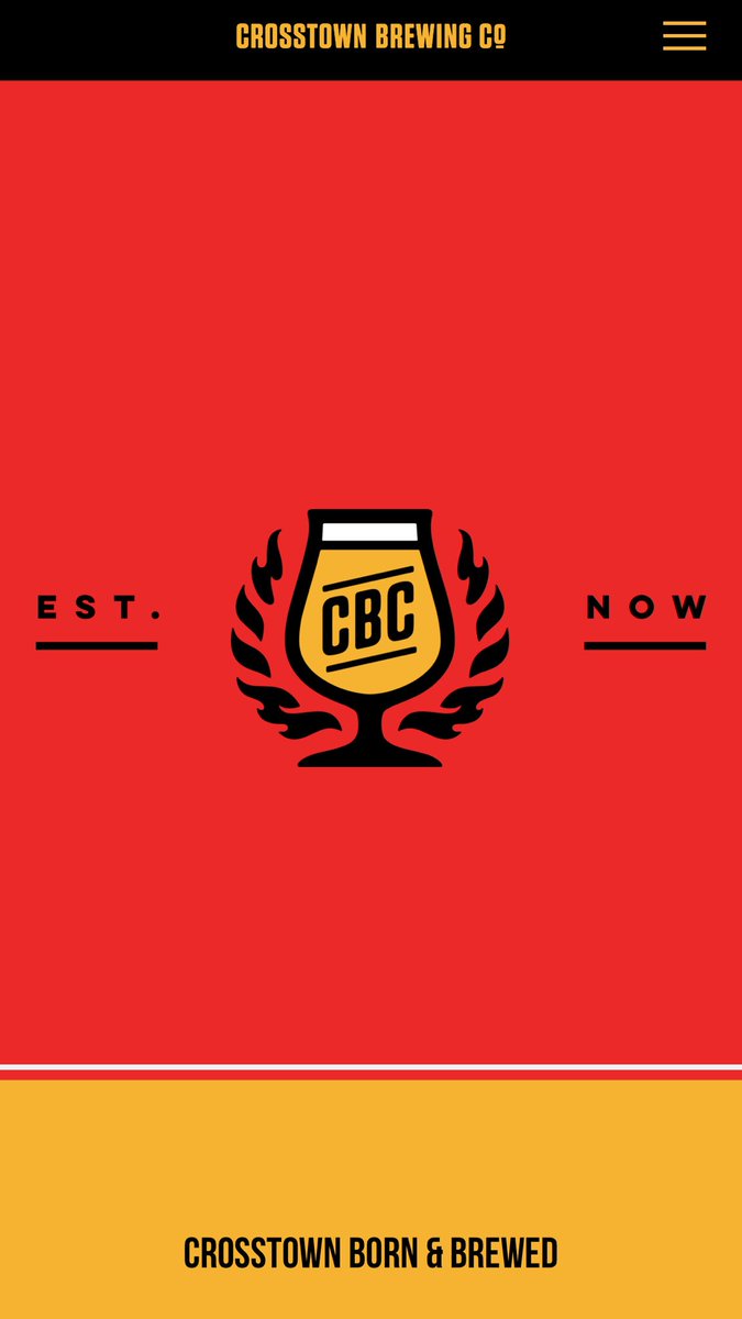 Website is live! We're excited to share our story, construction, progress and our beers!#CrosstownBrewingCo #MemphisBeer
