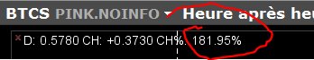Beetcoin's tweet photo. Monday open, daily change +180% current : 0.57 #NUTZZ 🧐🤫
$BTCS https://t.co/E8zzqOltkh