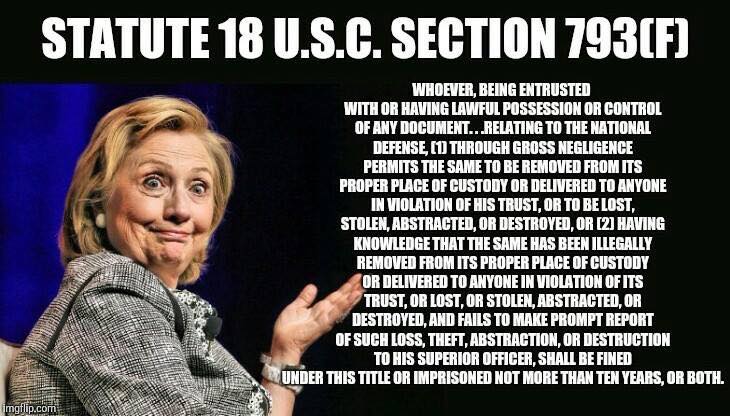 ElenaFelicia47's tweet photo. I Bet You Thought The #HillaryClinton Email Scandal Was Over
https://t.co/MrDMeHXj35 #LockHerUp #TCOTT #MAGA #TEAParty #PJNET https://t.co/LJCoJlHGAp