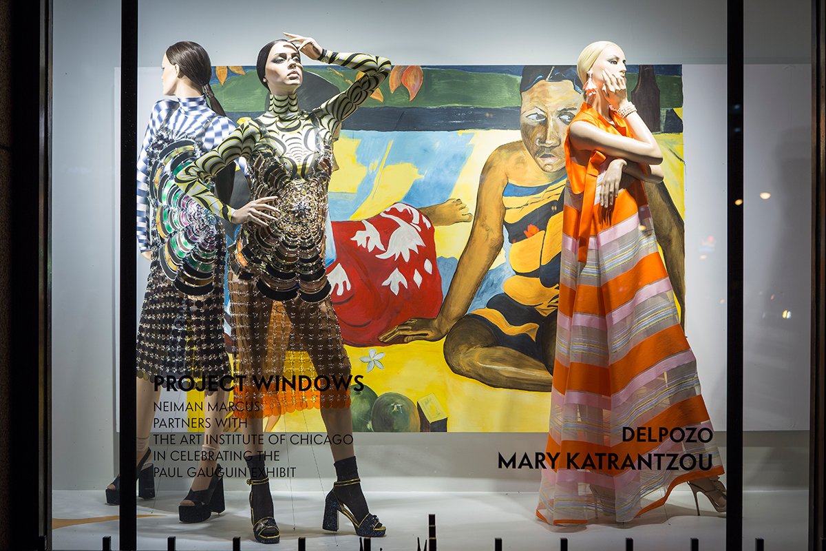 artinstitutechi's tweet photo. Congratulations to the winners of this year's #ProjectWindows! See your favorite Gauguin–inspired window displays: https://t.co/u07XLPzVlK https://t.co/ftp3A8oi5Z