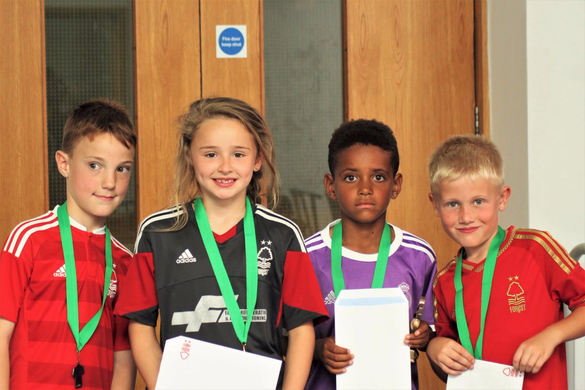 NFFCFoundation's tweet photo. Here are our lucky match ticket winners from our #Newark Soccer Schools today! See you at the City Ground on Saturday guys!⚽️🎉😆 #NFFC https://t.co/IXbbUryRNT