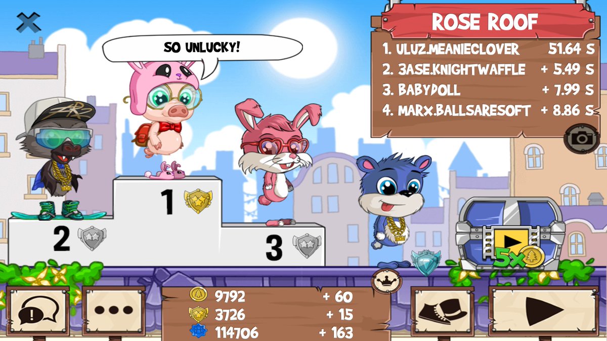 MeanieClover's tweet photo. Get on my level, son! #funrun2 #knightwaffle #babydoll #Ballsaresoft https://t.co/1EKRLKdvZs