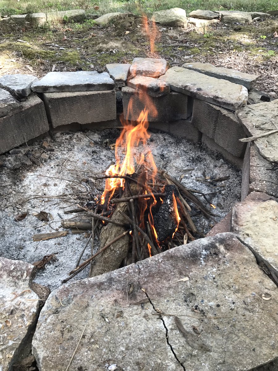 jkubicki's tweet photo. Finally began #2017resolution this weekend. A matchless fire. Just magnesium, flint and knife. Not hard but not easy. https://t.co/A6vjpO2Zpd