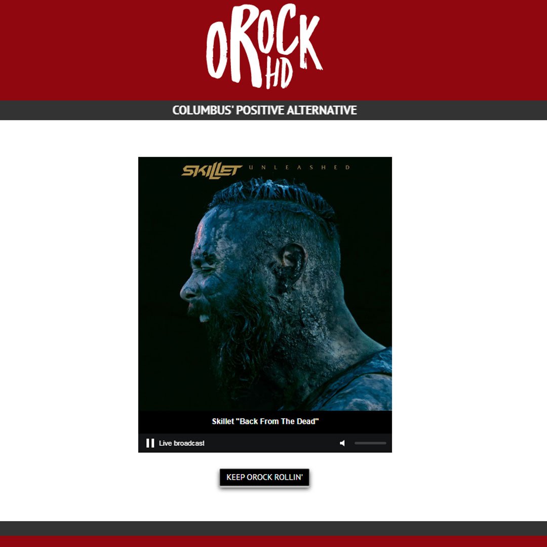 oRockHD's tweet photo. #nowplaying @skilletmusic "Back from the Dead" on https://t.co/DxijeEPp19! #oRockHD #positivealternative #rock https://t.co/wlk44ma8Ez