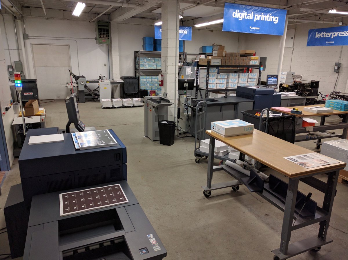 onpressca's tweet photo. We are always #printing something here at onpress! https://t.co/NiT5IxacCN