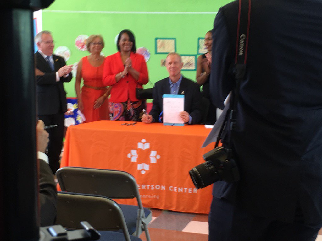 Proud to join advocates &amp; fearless leaders who championed the bill to eradicate PK expulsion @RepStratton5 <a href="/LLCoolK_4/">Kimberly A. Lightford</a>