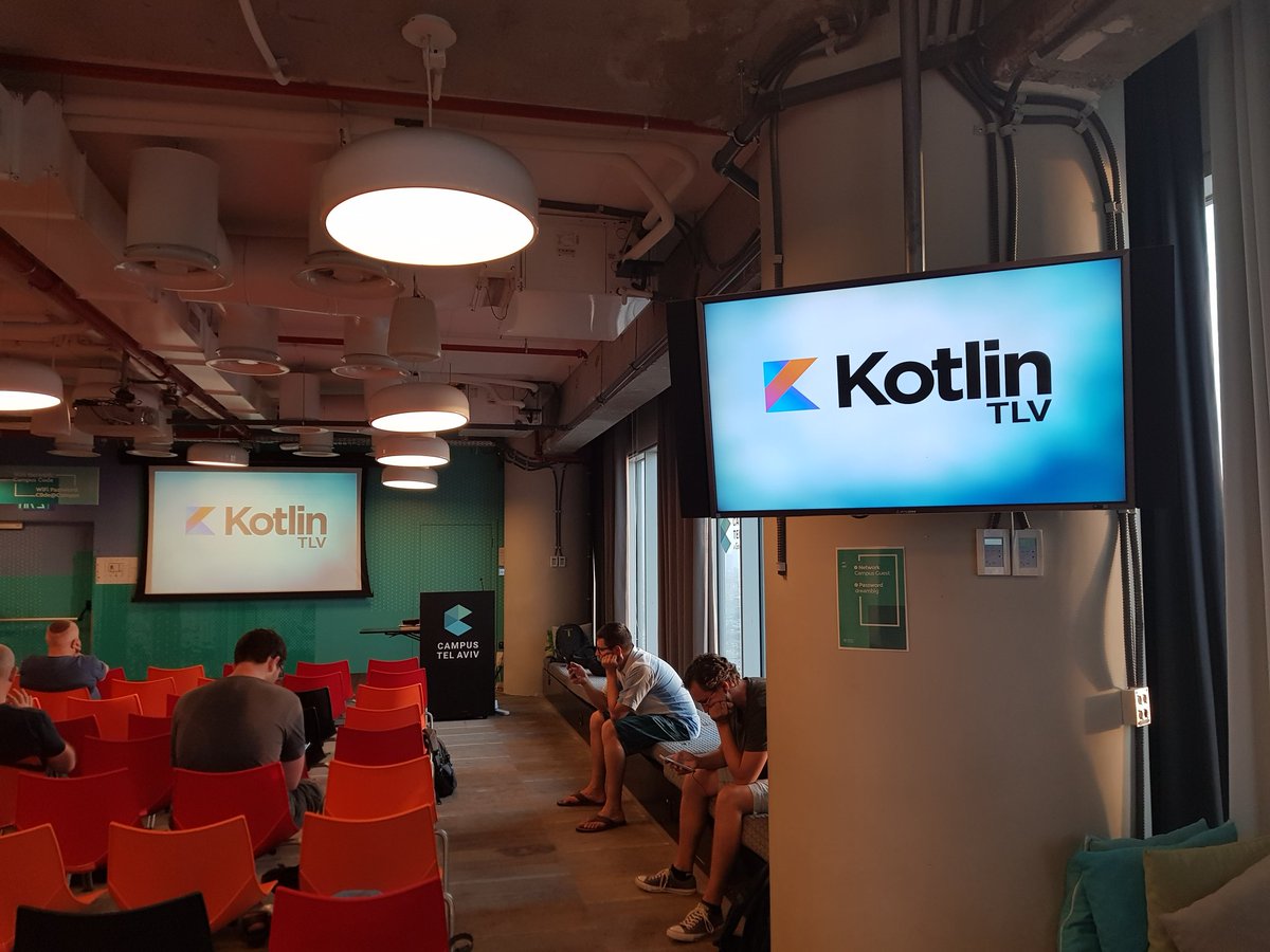 KotlinTLV's tweet image. We&apos;re about to start our 3rd @Kotlin session!