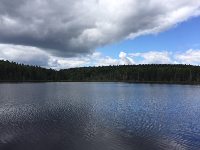Grt hiking La Mauricie, Lac Wapizagonke.Walkin campsite lets us pretend we're still backcountry campers <a href="/ParksCanada/">Parks Canada</a>