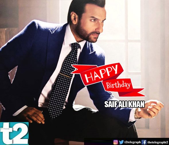 He\s dashing, he\s debonair, he\s dapper. Happy birthday Saif Ali Khan! 