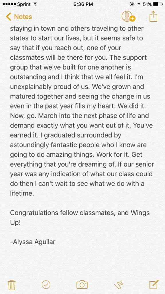 crowley2017's tweet photo. To the co2017 
From @alyska__ https://t.co/EAfmnTKfoK