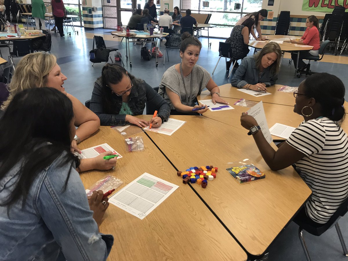 clauncha1's tweet photo. Monday morning math with Marcy Cook number tiles! #FISDLearns #TEAMOgle https://t.co/Bqxm5d0H3W