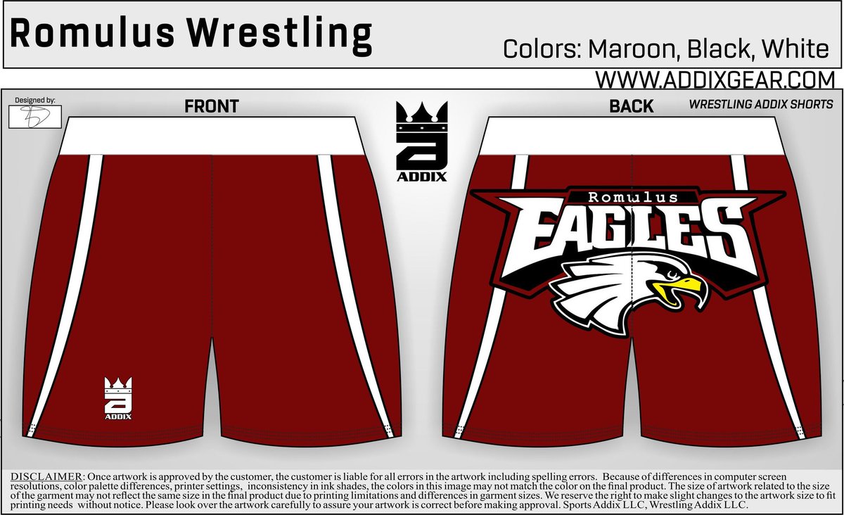RomEaglesWrestl's tweet photo. INTRODUCING THE NEW 2 PIECE WRESTLING UNIFORM! This is now a legal uniform in Mi. Contact Coach Dan for sizing and ordering info! https://t.co/iZDISwCKr2