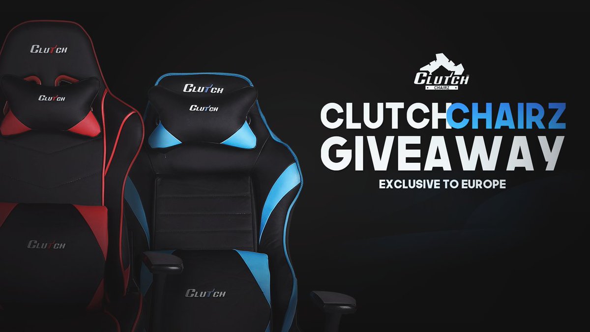 ClutchChairz's tweet photo. Clutch Chairz EUROPE EXCLUSIVE GIVEAWAY!
Make Sure to Follow @ClutchChairzEU &amp; @ClutchChairz 
Enter to win -->https://t.co/i4mnFp5bJ7 https://t.co/r3mfjD5peP