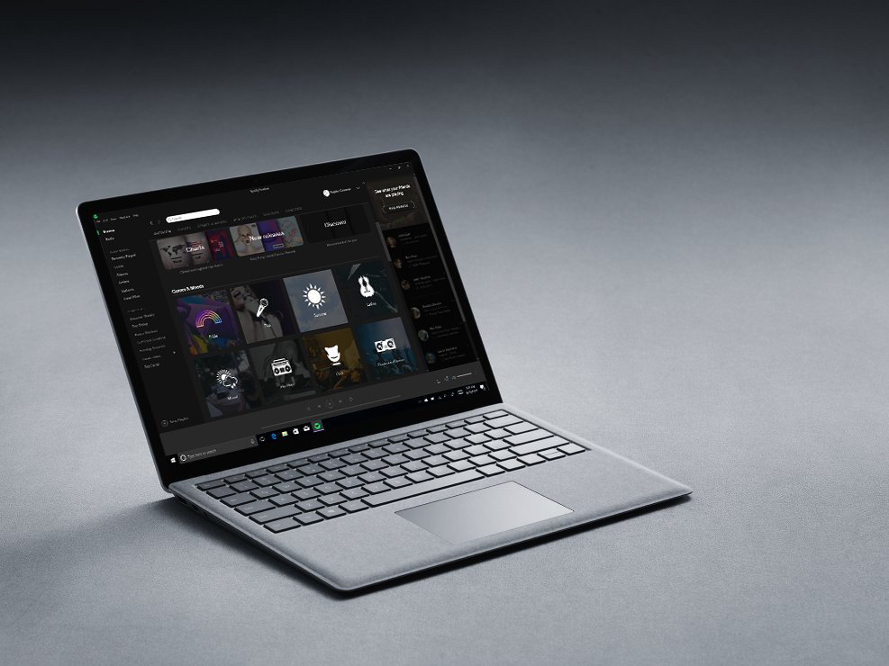 MSEurope's tweet image. All the music you could ever want right on your device with the Spotify app now available for #Windows10 
 
mnc.ms/elmtp2