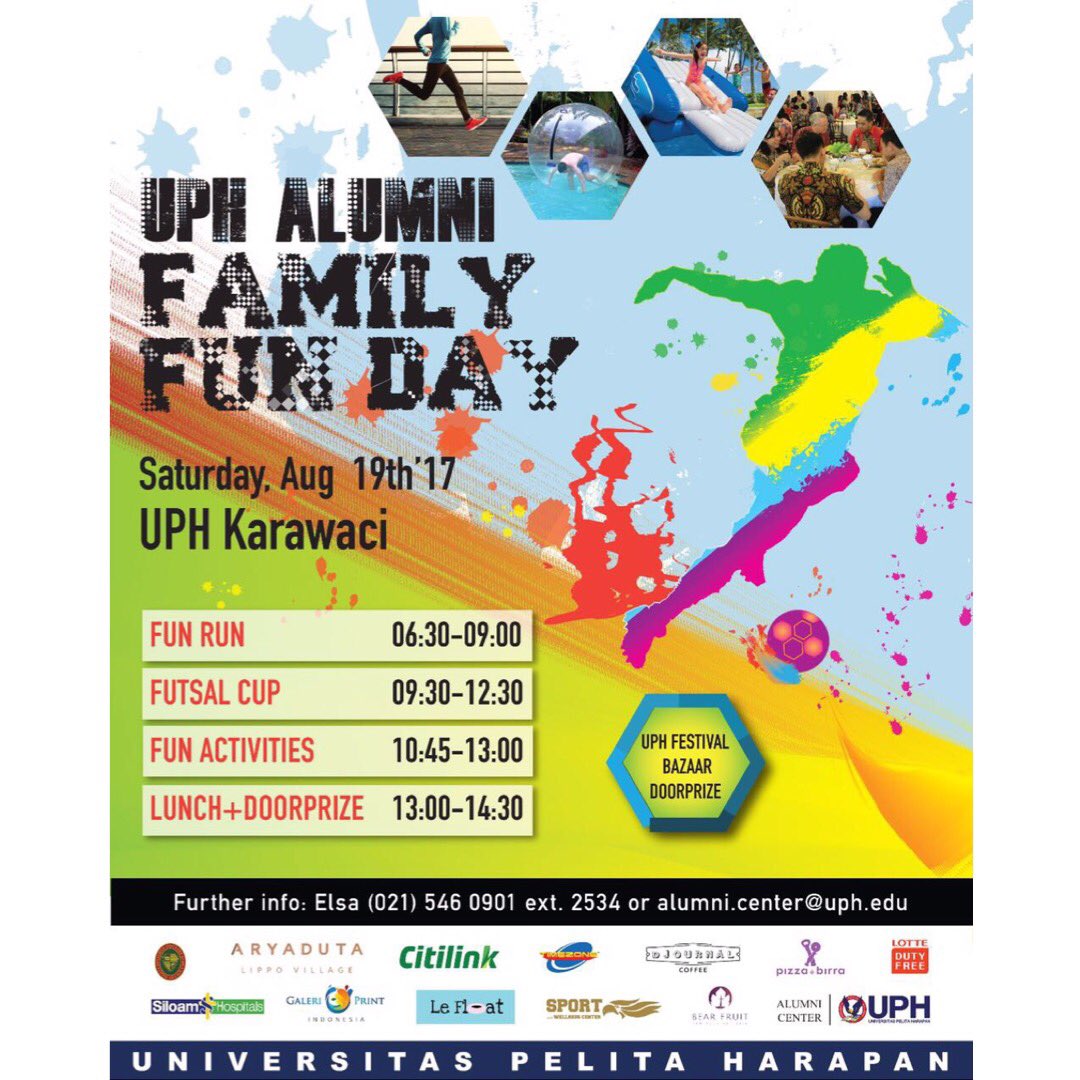 H-5 | Are you ready for UPH Alumni Family Fun Day?