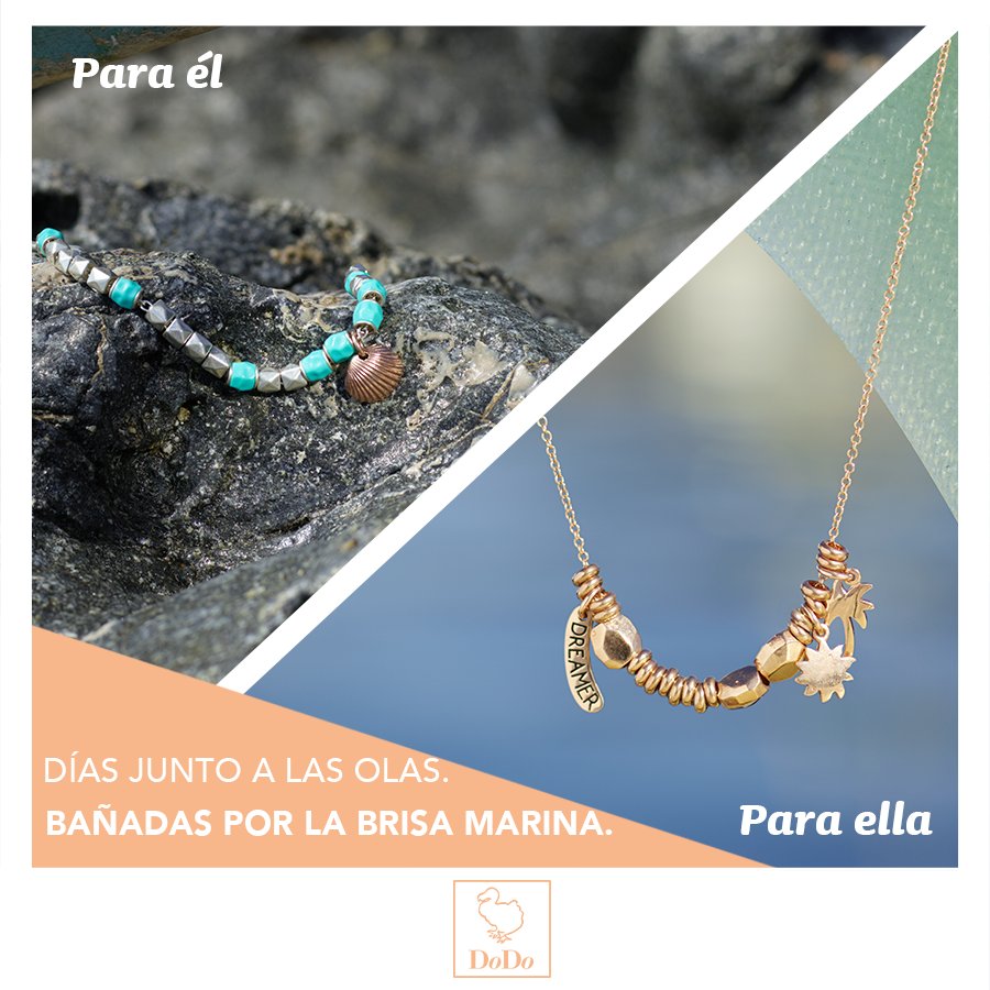 SolanesJoier's tweet photo. WAVY DAYS. COASTAL NIGHTS... #DodoSummer #dodo #italianjewelry #costadaurada #cambrils #jewelery #joyeria #casualjewelry #Solanesjoier #reus https://t.co/mLuhRJT1IH