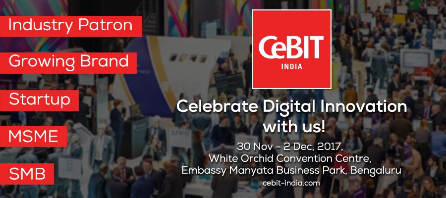 Over 200 brands offering innovative IT &amp; ICT Solutions to converge at CeBIT INDIA 2017! Are you ready? BOOK NOW: bit.ly/CeBITExhibitor…