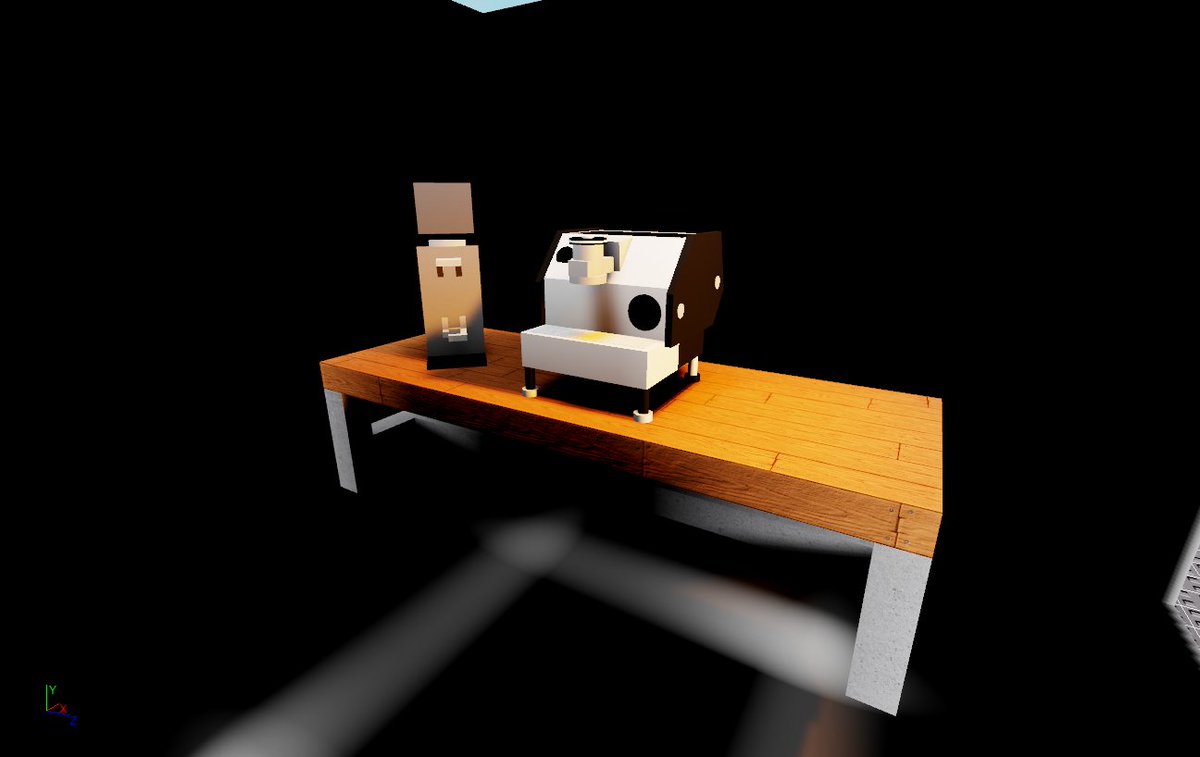 Subrutum's tweet photo. Hey guys... Here's a SNEAK PEEK of a new lighting engine in dev. build! ☕️☕️☕️ https://t.co/ff51rHNzC3
