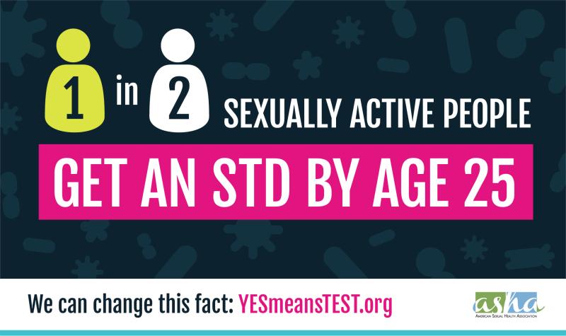CDCSTD's tweet photo. Getting tested for #STDs is part of staying healthy. Yes to sex? #YesMEANSTest via @infoASHA. More: https://t.co/Cd67tfO6ol. https://t.co/EnEx4NDhY5