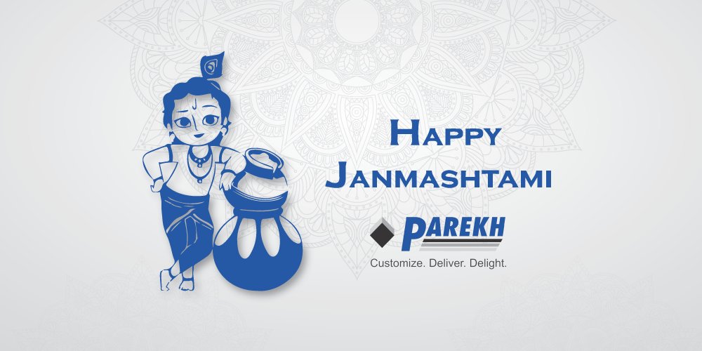 PISPLofficial's tweet photo. #ParekhIntegratedService Pvt. Ltd. wishes you all, a very #HappyJanamashtami
#ParekhIntegratedServices #Logistics https://t.co/8vuC8N7Vlw