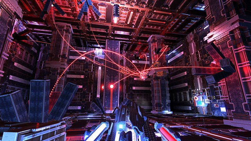 Visually stunning FPS with a unique twist, our preview: vrgamesfor.com/remnith/ for #HTCVive #OculusRift developed by <a href="/chronishgames/">Chronish Games</a>