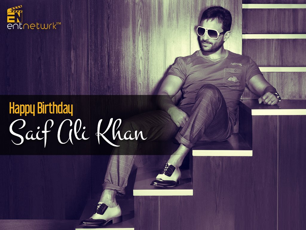  wishes Saif Ali Khan a very happy Birthday!  