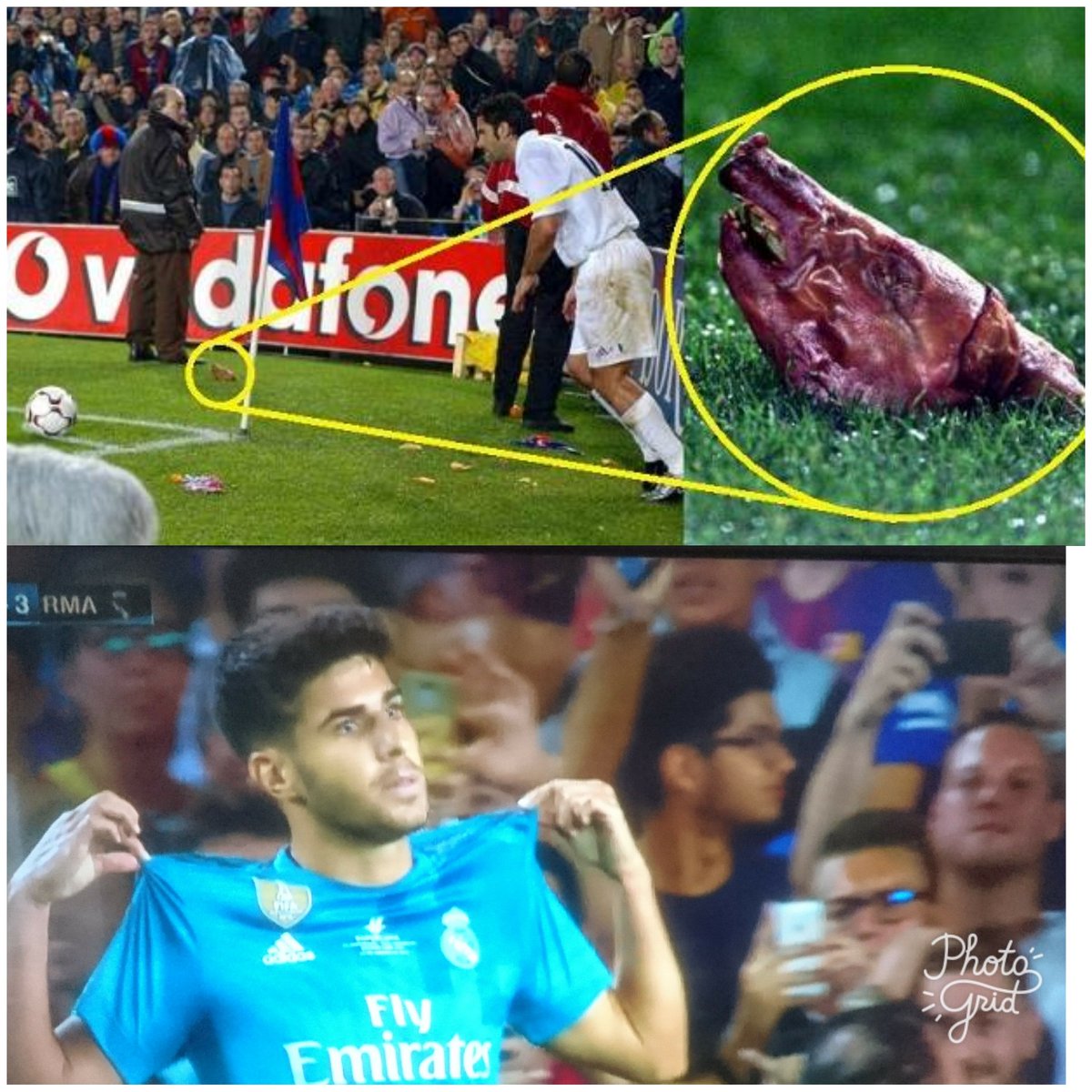 How football fans have changed over the years
🐗 v 📷
#BarcelonaVsRealmadrid #Figo #pighead #Barcelona #RealMadrid #Football #SpanishSuperCup