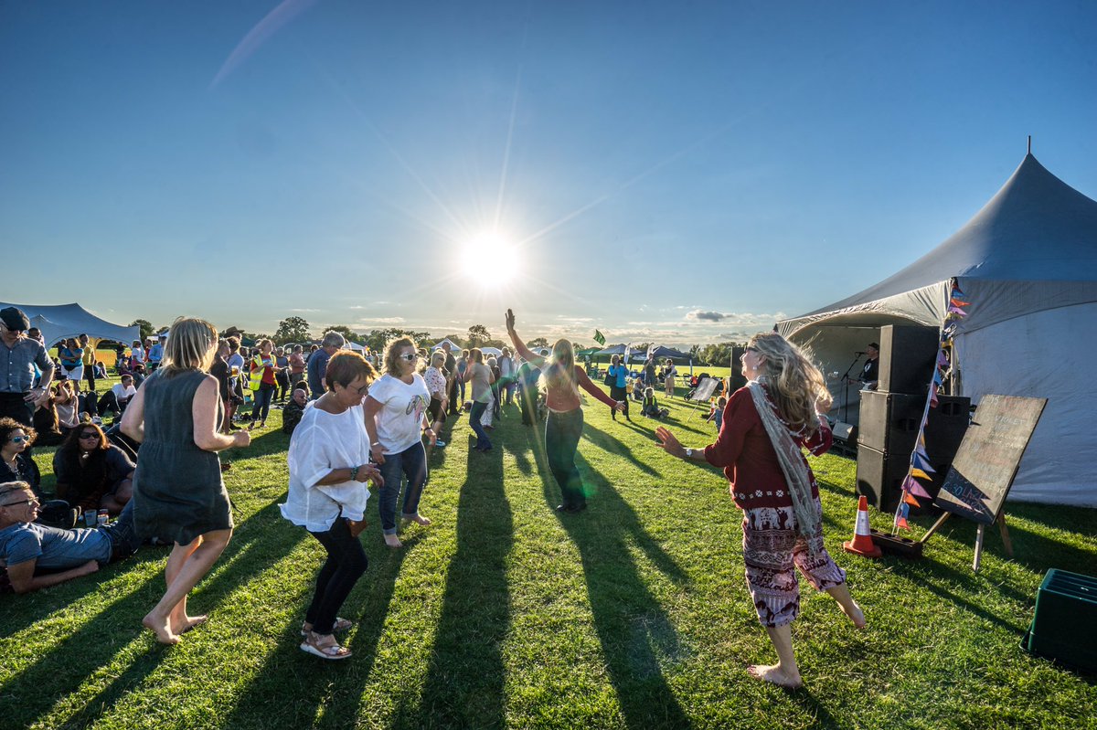 Festival goers enjoying <a href="/LazloBaby/">Lazlo Baby</a> at <a href="/TONBRIDGECALL/">TONBRIDGE CALLING</a> on Saturday afternoon...
