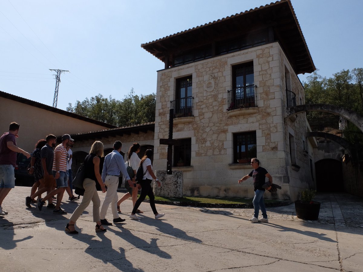 scribocom's tweet photo. El #BusdelVino de la @RutaVinoRibera llevando a los sonorámicos más valientes a visitar bodegas tras 4 días de conciertos #SonoramaRibera20 https://t.co/UOvOG1WH2f