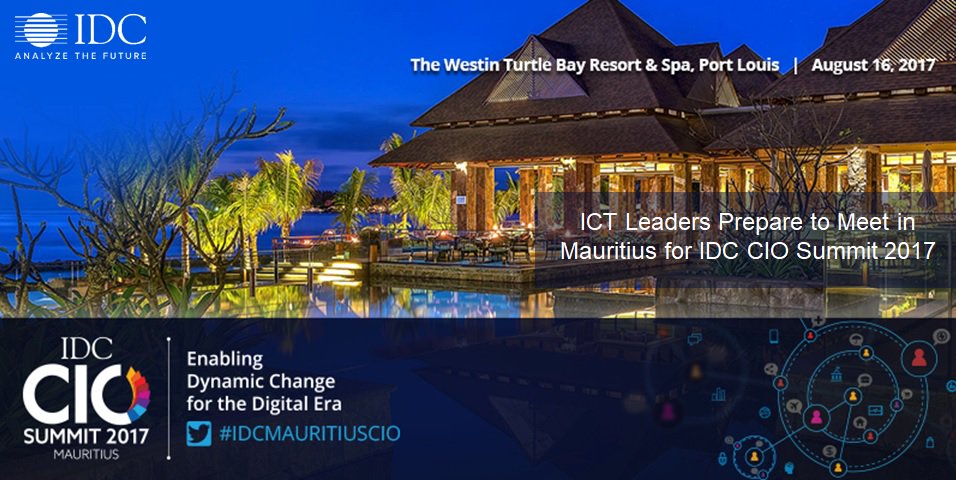 Résultat de recherche d'images pour "idc cio summit 2017 mauritius"